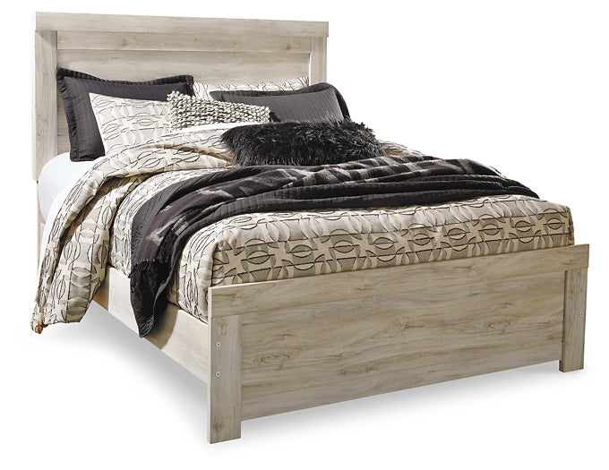 Bellaby Panel Bed With Mirrored Dresser, Chest And 2 Nightstands