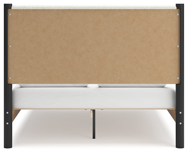 Cadmori Upholstered Panel Bed