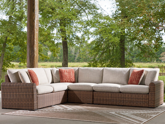 Dolan Creek 4-Piece Outdoor Sectional