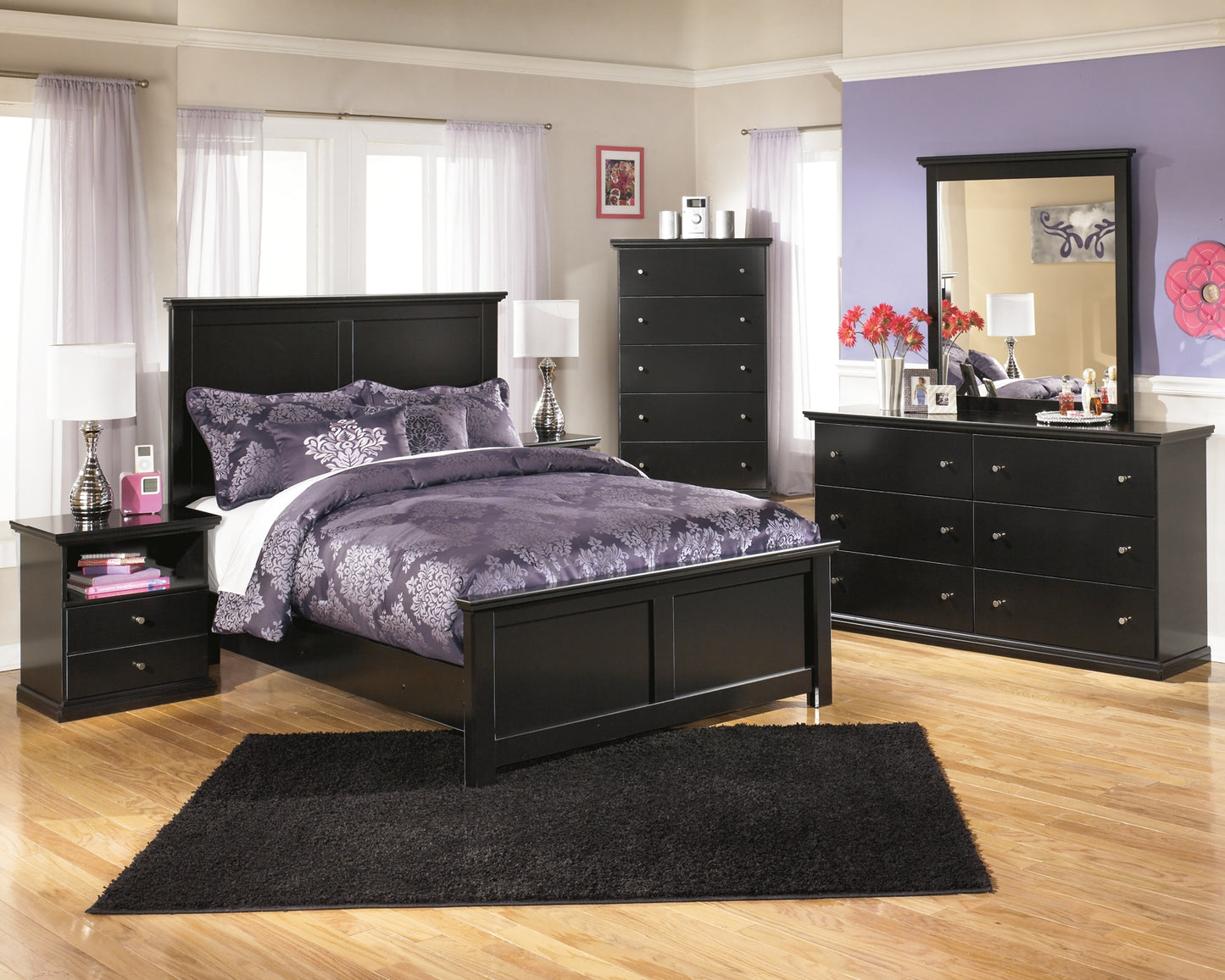 Maribel Six Drawer Dresser