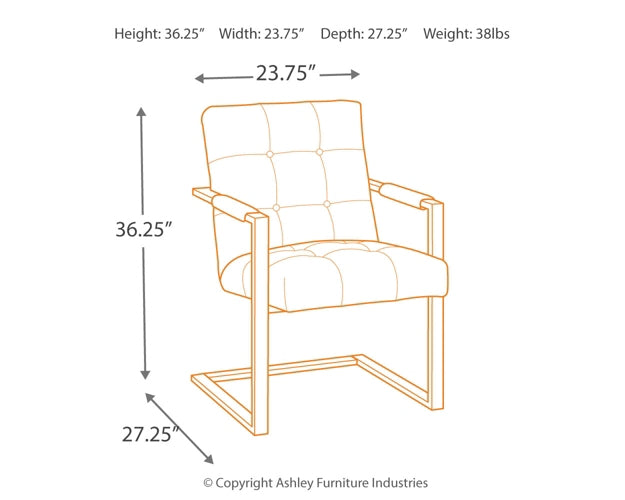 Starmore Home Office Desk with Chair