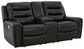 Warlin PWR REC Loveseat/CON/ADJ HDRST