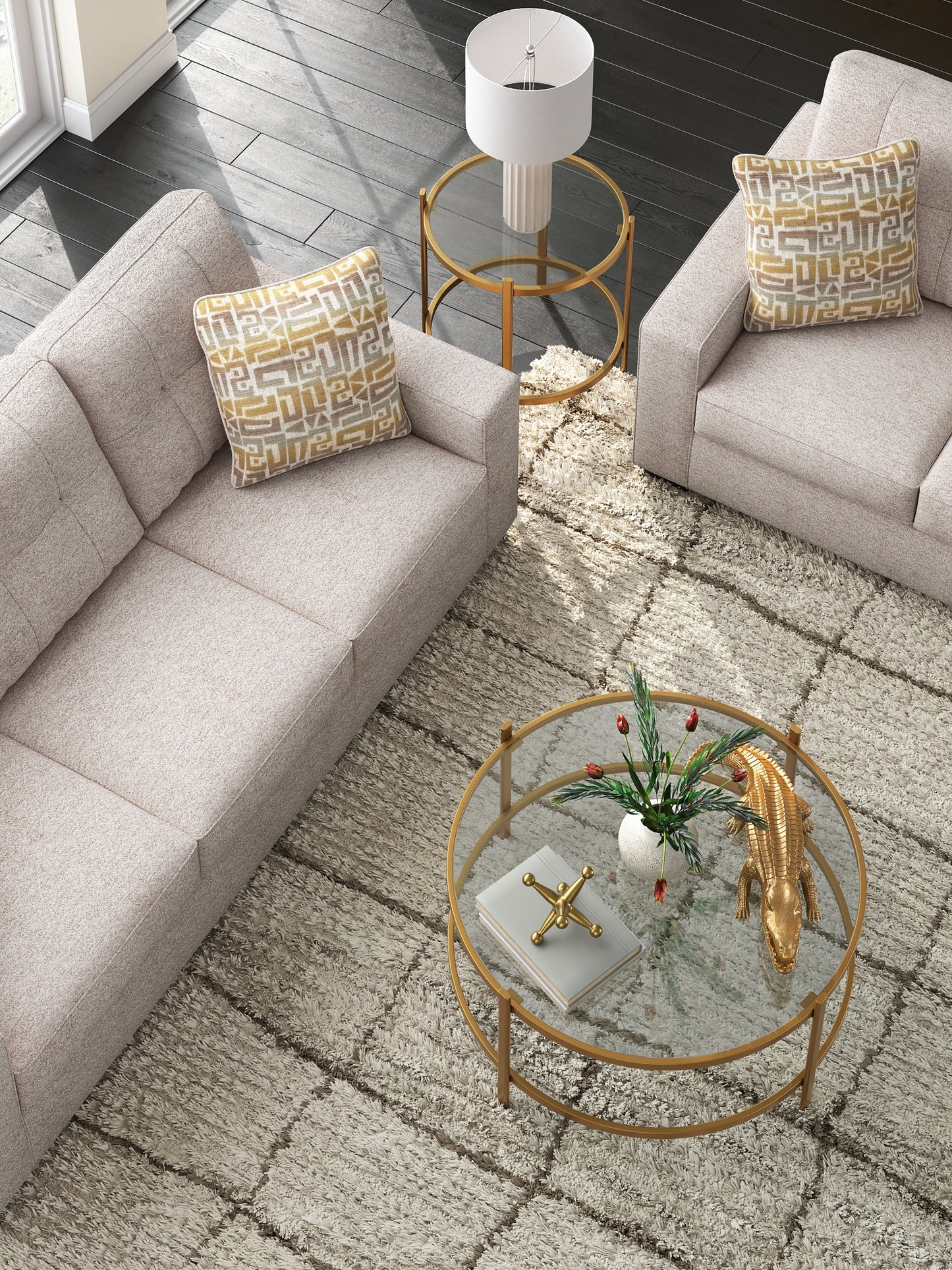 Pearlox Occasional Table Set (3/CN)