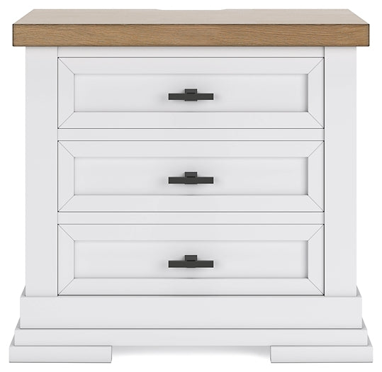 Ashbryn King Panel Storage Bed with Mirrored Dresser and Nightstand
