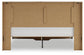 Lawroy King Panel Headboard with Mirrored Dresser and Chest