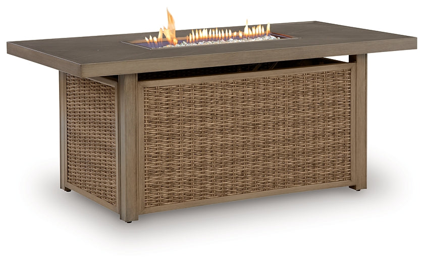 Laguna Heights Rectangular Fire Pit Table