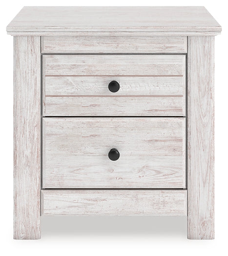 Makidern Two Drawer Night Stand