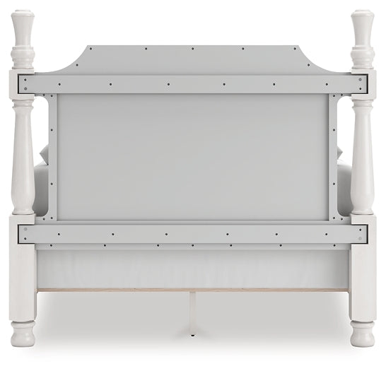 Rowlenstown Queen Poster Bed, Dresser and Mirror