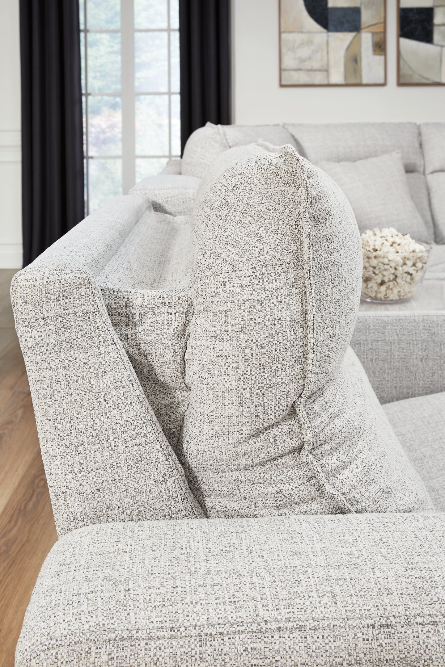 Modmax II 6-Piece Reclining Sectional with Chaise and Audio Console