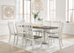 Darborn Dining Table and 8 Chairs