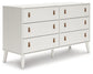 Aprilyn Full Bookcase Bed with Dresser and Chest