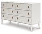 Aprilyn Twin Panel Headboard with Dresser, Chest and 2 Nightstands