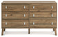 Aprilyn Queen Panel Bed with Dresser