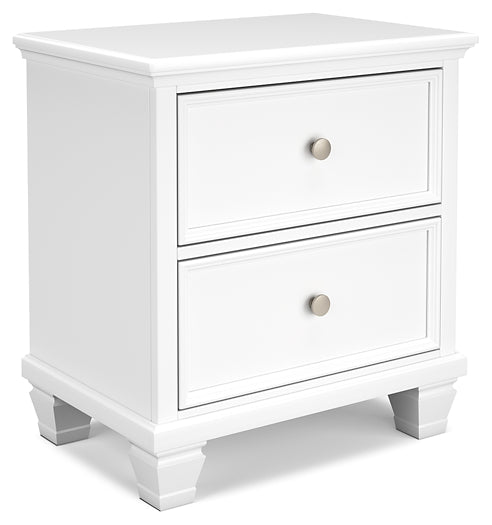 Fortman Two Drawer Night Stand